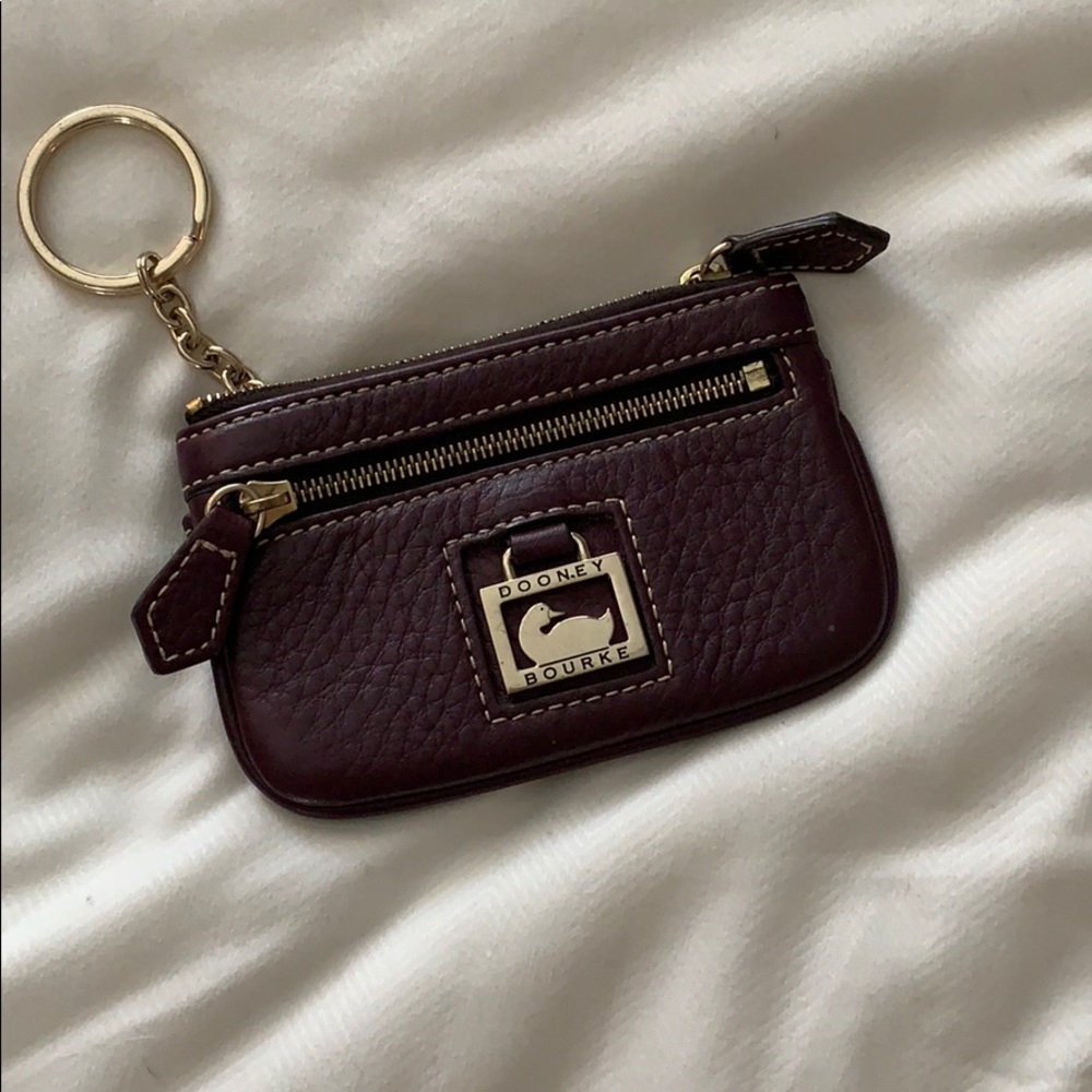 Dooney & Bourke keychain coin purse